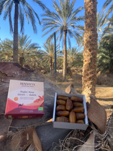 Dattes fraîches vrac 'pralines' (Bio) Verse dadels zonder tak / Deglet Nour Algérie 250g